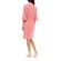 Γυναικεία Ρόμπα Pink Label - Σταυρωτή Dusty Pink - Μανίκι 3/4 - Cotton