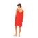 Γυναικείο Beachdress Pink Label -  Φόρεμα - Κόκκινο - Regular Fit - Viscose
