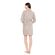 Γυναικεία Ρόμπα Pink Label - Κοντή - Elephant Grey - Bamboo - Regular Fit