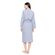 Γυναικεία Ρόμπα Pink Label - Midi - Blue Cloud - Cotton - Regular Fit