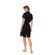 Γυναικείο Beachdress Pink Label -  Φόρεμα Σεμιζιέ - Μαύρο - Regular Fit - Cotton