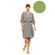 Γυναικείο Beachdress Pink Label - Φόρεμα - Aspen Green - Regular Fit - Viscose