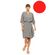 Γυναικείο Beachdress Pink Label - Φόρεμα - Κόκκινο - Regular Fit - Viscose