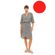 Γυναικείο Beachdress Pink Label - Φόρεμα - Κόκκινο - Regular Fit - Viscose
