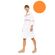 Γυναικείο Beachdress Pink Label -  Φόρεμα - Orange - Regular Fit - Viscose