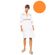 Γυναικείο Beachdress Pink Label -  Φόρεμα - Orange - Regular Fit - Viscose