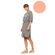 Γυναικείο Beachdress Pink Label - Φόρεμα - Salmon - Regular Fit - Viscose