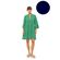Γυναικείο Beachdress Pink Label -  Φόρεμα - Yacht Blue - Regular Fit - Viscose