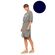 Γυναικείο Beachdress Pink Label - Φόρεμα - Yacht Blue - Regular Fit - Viscose