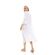 Γυναικείο Beachdress Pink Label -  Λευκό - Midi Φόρεμα - Regular Fit - Viscose
