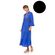 Γυναικείο Beachdress Pink Label -  Μαύρο - Midi Φόρεμα - Regular Fit - Viscose