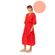 Γυναικείο Beachdress Pink Label - Σεμιζιέ Μακρύ Φόρεμα - Salmon - Viscose