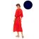 Γυναικείο Beachdress Pink Label - Σεμιζιέ Μακρύ Φόρεμα - Yacht Blue - Viscose