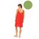 Γυναικείο Beachdress Pink Label -  Φόρεμα - Aspen Green - Regular Fit - Viscose