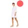 Γυναικείο Beachdress Pink Label -  Φόρεμα Coral - Κοφτό κέντημα - Regular Fit - Cotton