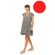 Γυναικείο Beachdress Pink Label -  Φόρεμα - Κόκκινο - Regular Fit - Viscose