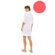 Γυναικείο Beachdress Pink Label -  Φόρεμα με κοφτό κέντημα - Coral - Regular Fit - Cotton