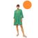 Γυναικείο Beachdress Pink Label -  Φόρεμα - Orange - Regular Fit - Viscose