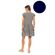 Γυναικείο Beachdress Pink Label -  Φόρεμα - Yacht Blue - Regular Fit - Viscose