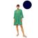 Γυναικείο Beachdress Pink Label -  Φόρεμα - Yacht Blue - Regular Fit - Viscose