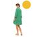 Γυναικείο Beachdress Pink Label -  Φόρεμα - Yellow - Regular Fit - Viscose