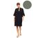 Γυναικείο Beachdress Pink Label -  Oil Green - Mini Φόρεμα - Regular Fit - Viscose