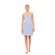 Γυναικείο Νυχτικό Pink Label - Τιράντα - Blue Cloud - Cotton - NIGHTGOWN