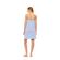 Γυναικείο Νυχτικό Pink Label - Τιράντα - Blue Cloud - Cotton - NIGHTGOWN