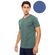Ανδρική Καλοκαιρινή Πυτζάμα Ulisse - Cosmos Blue V-NECK - Κοντό μανίκι - Cotton