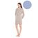 Γυναικεία Ρόμπα Pink Label - Κοντή - Blue Cloud - Bamboo - Regular Fit