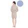 Γυναικεία Ρόμπα Pink Label - Κοντή - Blue Cloud - Bamboo - Regular Fit