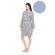 Γυναικεία Ρόμπα Pink Label - Κοντή - Blue Cloud - Viscose - Regular Fit