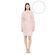 Γυναικεία Ρόμπα Pink Label - Κοντή - Λευκή - Bamboo - Regular Fit