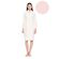 Γυναικεία Ρόμπα Pink Label - Midi - Baby Pink - Bamboo - Regular Fit