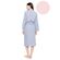 Γυναικεία Ρόμπα Pink Label - Midi - Baby Pink - Cotton - Regular Fit