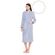 Γυναικεία Ρόμπα Pink Label - Midi - Λευκή - Bamboo - Regular Fit