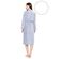 Γυναικεία Ρόμπα Pink Label - Midi - Λευκή - Bamboo - Regular Fit