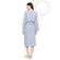 Γυναικεία Ρόμπα Pink Label - Midi - Λευκή - Cotton - Regular Fit