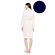 Γυναικεία Ρόμπα Pink Label - Midi - Yacht Blue - Bamboo - Regular Fit