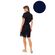Γυναικείο Beachdress Pink Label -  Φόρεμα Σεμιζιέ - Indigo - Regular Fit - Cotton