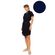 Γυναικείο Beachdress Pink Label -  Φόρεμα Σεμιζιέ - Indigo - Regular Fit - Cotton