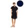 Γυναικείο Beachdress Pink Label -  Φόρεμα Σεμιζιέ - Indigo - Regular Fit - Cotton