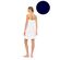 Γυναικείο Νυχτικό Pink Label - Τιράντα - Yacht Blue - Bamboo - NIGHTGOWN