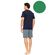 Ανδρική Καλοκαιρινή Πυτζάμα Ulisse - Sea Green - V-NECK - Κοντό μανίκι - CottonΑνδρική Καλοκαιρινή Πυτζάμα Ulisse - Sea Green - V-NECK - Κοντό μανίκι - Cotton