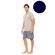 Ανδρική Καλοκαιρινή Πυτζάμα Ulisse - Yacht Blue - V-NECK - Print - Κοντό μανίκι - CottonΑνδρική Καλοκαιρινή Πυτζάμα Ulisse - Yacht Blue - V-NECK - Print - Κοντό μανίκι - Cotton