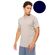 Ανδρική Καλοκαιρινή Πυτζάμα Ulisse - Yacht Blue - V-NECK - Print - Κοντό μανίκι - Cotton