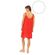 Γυναικείο Beachdress Pink Label -  Φόρεμα - Λευκό - Regular Fit - Viscose