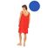 Γυναικείο Beachdress Pink Label -  Φόρεμα - Ultra Violet - Regular Fit - Viscose