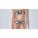 Lida Σετ Μαγιό - Color Print μπικίνι - Crop top με έναν ώμο - Ψηλόμεσο - Slip - Lycra - Regular Fit