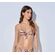 Lida Σετ Μαγιό μπικίνι - Animal - Lurex - Crop Top - Slip δετό - Lycra - Regular Fit